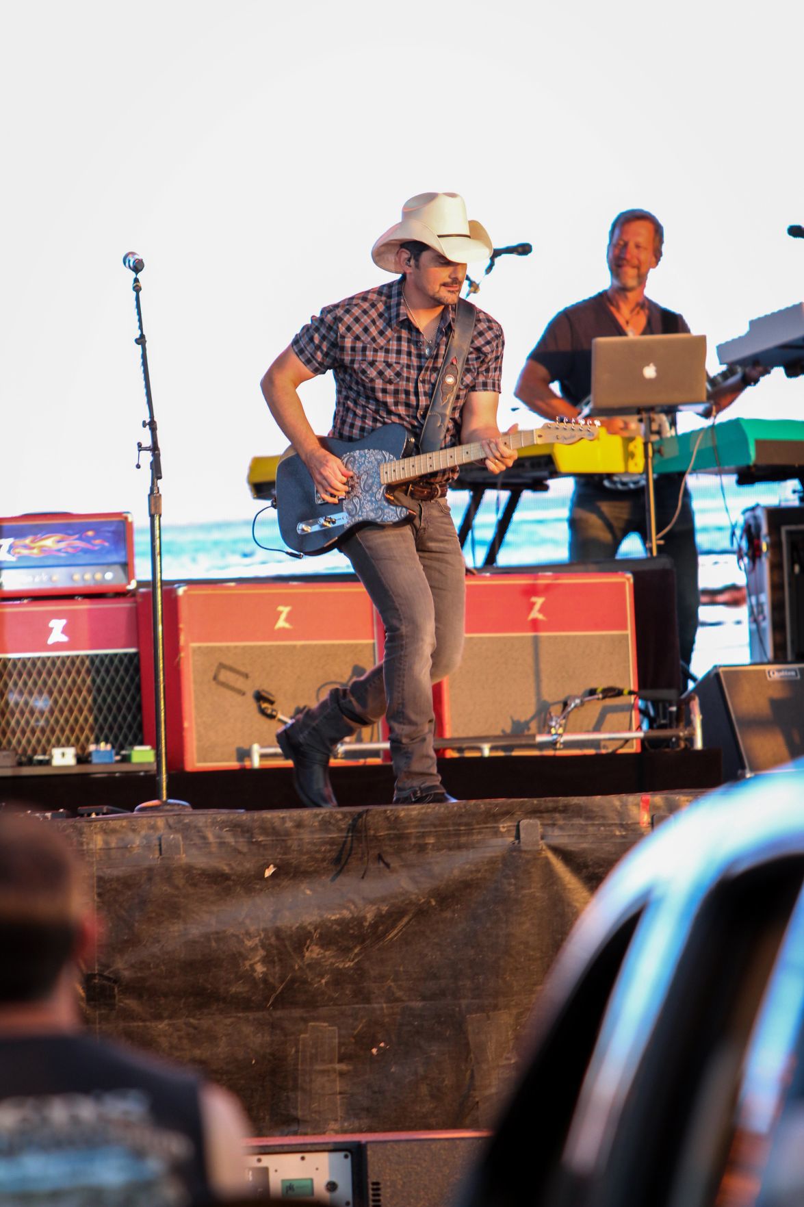 Brad Paisley at Hollywood Casino Amphitheatre parking lot